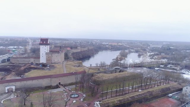 17982_Aerila_shot_of_the_buildings_in_Narva_Estonia.mp4