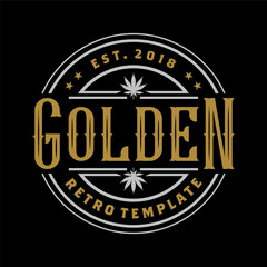 Elegant Vintage Emblem Logo design inspiration