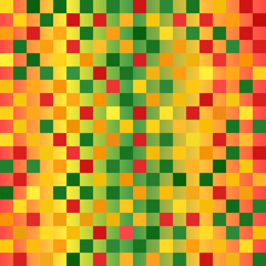 Glowing checkered pattern. Seamless vector