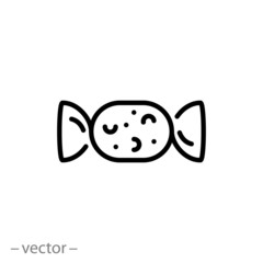candy line icon - vector illustration eps10