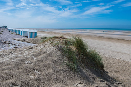 Cabines et plage