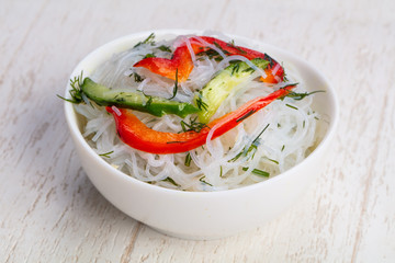 Appetizing bean noodles