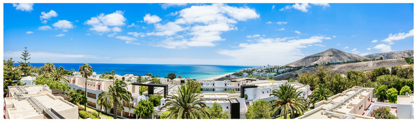 Fototapeta na wymiar Beach Landscape of Fuerteventura