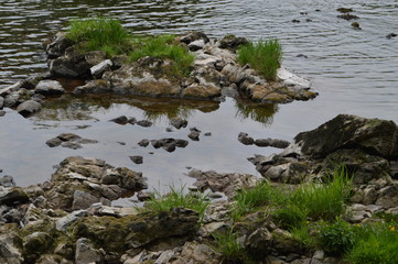 River Tweed near Abbotsford, home of Sir Walter Scott on banks of River Tweed, near Tweedbank