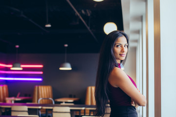 Portrait of businesswoman in office