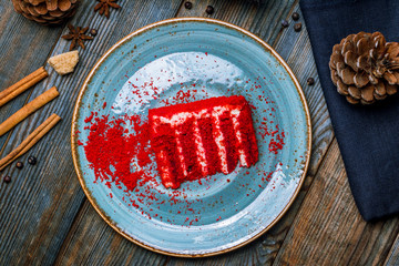 piece of cake red velvet