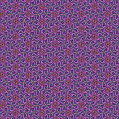 Seamless pattern background. Good for any printed matter, print on fabric or textile, clothes and ceramic. Creative template for design products decoration. Abstract symmetric kaleidoscope wallpaper.
