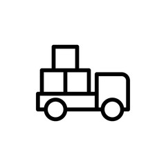 logistics icon vector illustration