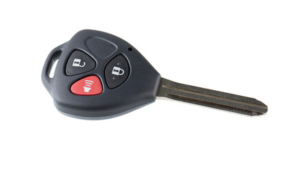 car key isolated on white background