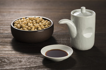 醤油と大豆