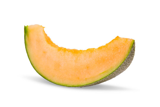 Cantaloupe melon in slice