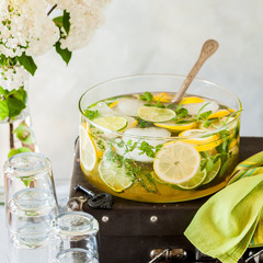 Citrus and Herb Lemonade