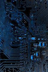 Abstract,close up of Mainboard Electronic computer background.
(logic board,cpu motherboard,Main...