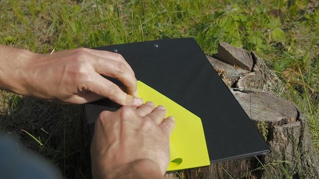 To make a paper plane.