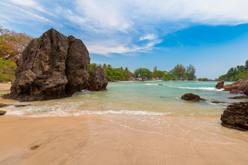 Obraz premium White sand beach South of Thailand