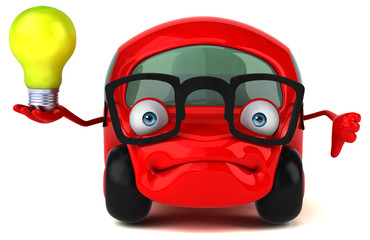 Fun car - 3D Illustration