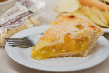 Peach pie