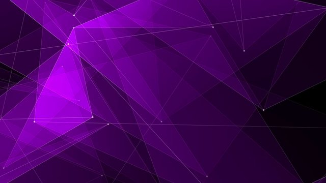 abstract PURPLE poligon net connections cloud animation background new quality dynamic technology motion colorful video footage