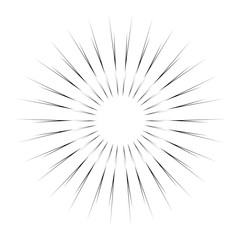 Obraz premium abstract Circular sparkle black rays explosion