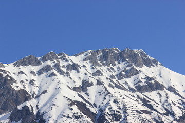 Fototapeta na wymiar Gipfelstürmen