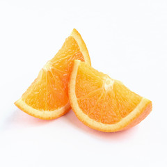 Orange isolated on white background.