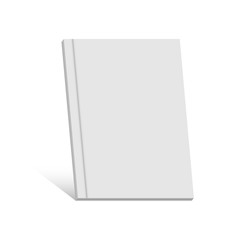 Fototapeta premium White realistic blank book