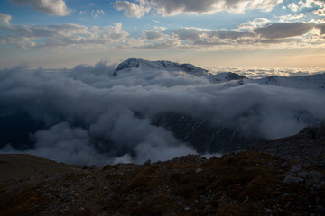 A bright ascent to the mountain of Oshten, Adygea