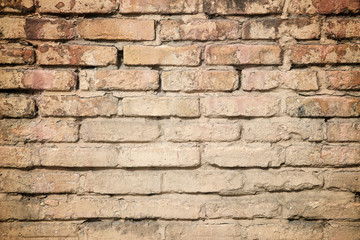 Wall background view