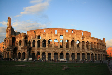 Fototapeta na wymiar Roman Historical Building Coliseum