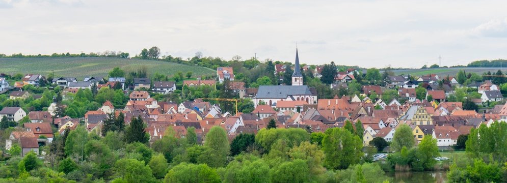 Panoramafoto Sulzfeld am Main