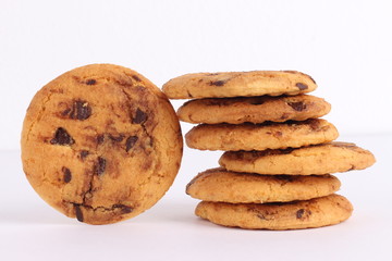 cookies isolated on white background