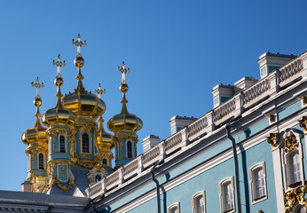 Fototapeta na wymiar Saint Petersburg - Catherine Palace. Katharinenpalast - Sankt Petersburg.