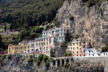 View of Amalfi. Amalfi is a charming resort town on the scenic Amalfi Coast of Italy.