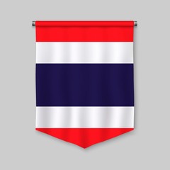 pennant with flag