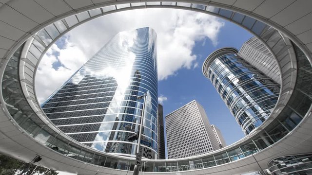 Houston, Texas, USA, skyscrapers, low angle