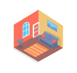 Home Design, Cute Interior, Cozy Room, Color Card