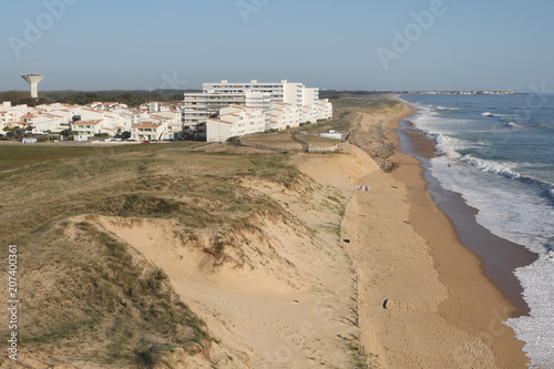 Saint Hilaire De Riez Plage Des Demoiselles Vue Du Ciel