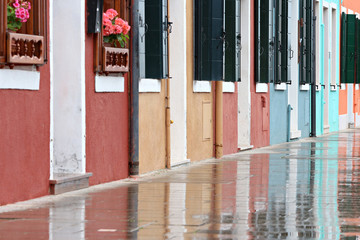 reflection in burano