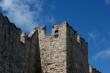 Fototapeta na wymiar Greece - Rhodos. Palace of the Grand Master of the Knights of Rhodes..Großmeisterpalast.