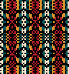 Tribal colorful ethnic texture
