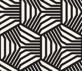 Vector seamless pattern. Modern stylish abstract texture. Repeating geometric tiles