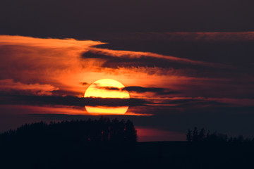 Zachód słońca © Lukasz Struk