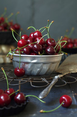 frühe Süsskirschen aus dem Garten