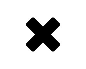 Obraz premium close list button icon design set illustration,glyph style design, designed for web and app