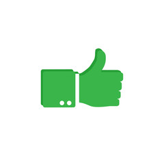 Like and dislike concept. Vector illustration. Thumb up and down icons.