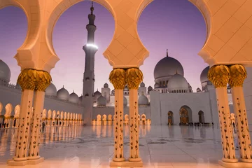 Fotobehang Sheikh Zayed Mosque © okales