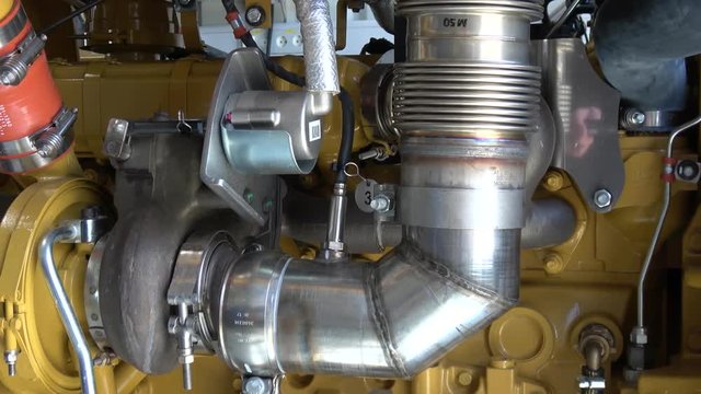 turbocharger in a diesel engine