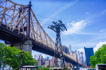 Naklejka premium Queensboro Bridge New York