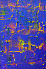 Abstract Acrylic and Emulsion Paint for Background