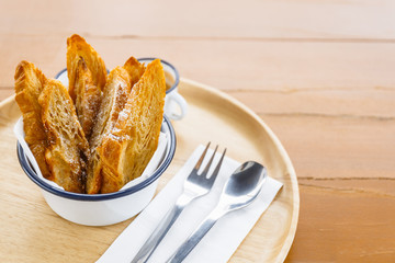 Sliced Croissant Light Meal